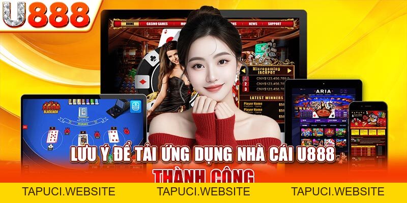 Tải App U888 - Ứng Dụng Cá Cược Đỉnh Cao Mọi Lúc Mọi Nơi