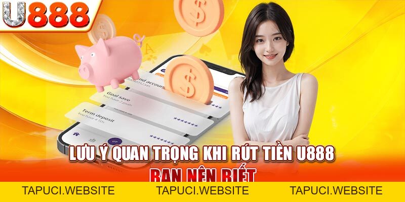 Hướng Dẫn Rút Tiền U888 Nhanh Chóng, Thành Công