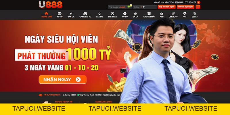 CEO Phan Nhật Huy | Nhà Sáng Lập Cổng Trò Chơi Cá Cược U888