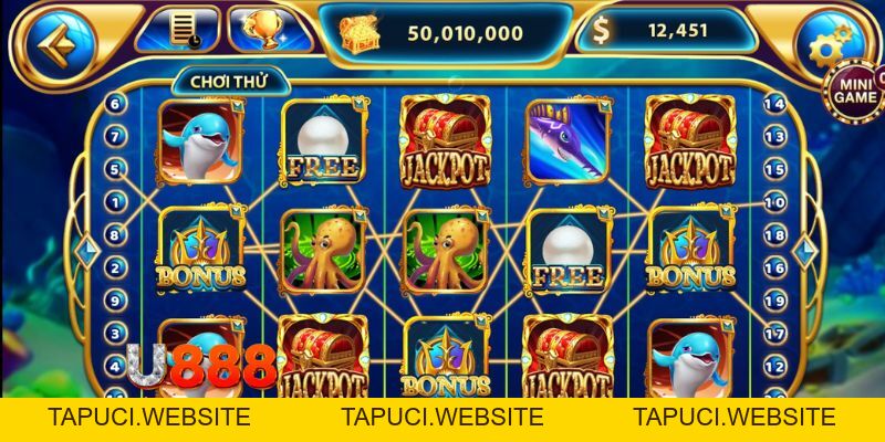 Nổ Hũ Thủy Cung: Học Cách Săn Thưởng Hấp Dẫn Tại U888