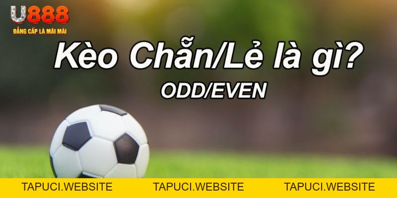 Kèo Chẵn Lẻ Trong Cá Độ Thể Thao Trực Tuyến Uy Tín U888