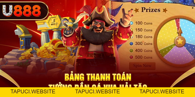 Bắn Cá Vua Hải Tặc “Ông Hoàng” Săn Thưởng Biển Sâu U888