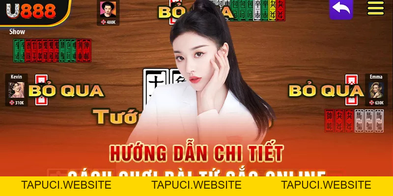 Bài Tứ Sắc Online | Cách Chơi Tại Nhà Cái Đổi Thưởng U888
